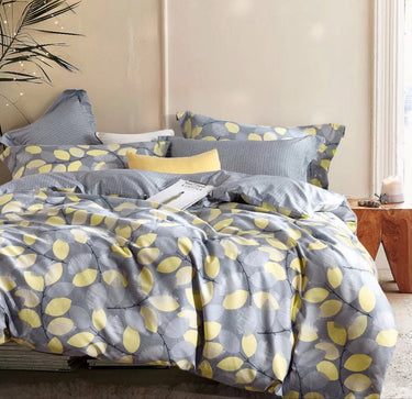 Floral 100% Cotton Reversible Comforter Set